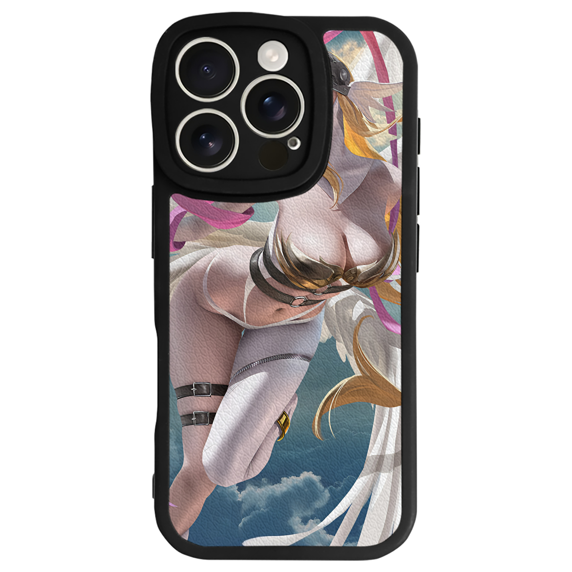 （画像用） Digimon デジタルモンスター/デジモン 【iPhone 16シリーズ対応】シリコンスマホケース（レザー調） 材質：シリコン